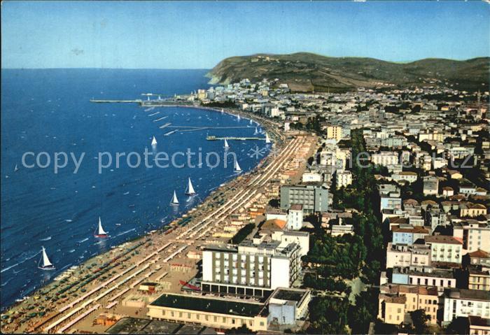Cattolica Rimini Panorama aereo