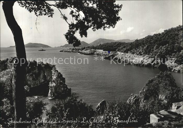 Fiascherino di Lerici La Caletta et les Faraglioni