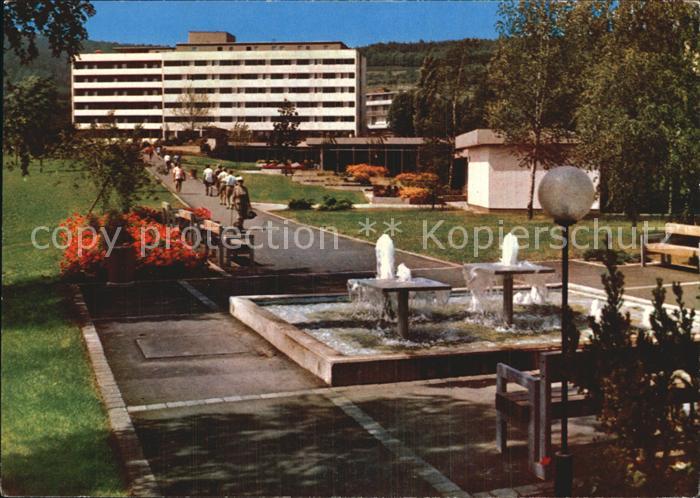 Bad Soden-Salmuenster Kurpark Brunnen
