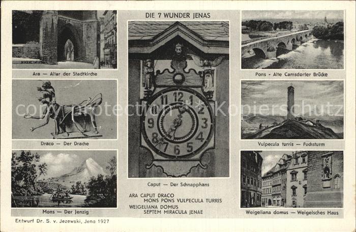 Jena Thueringen Die Sieben Wunder