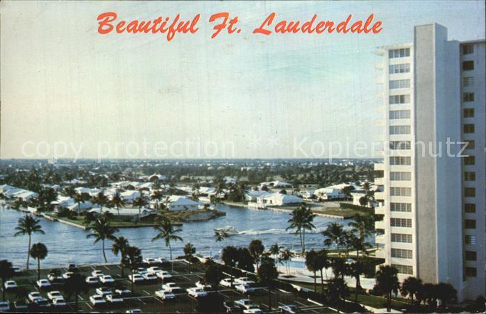 Lauderdale Florida Homes line the waterways