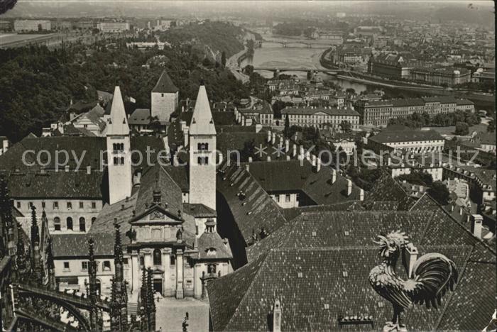 Praha Prahy Prague St. Vitus Cathedrale Prague vue de la cathedrale St. Guy