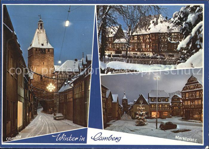Camberg Bad Obertor Marktplatz Amthof