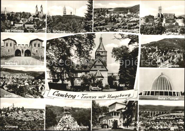 Camberg Bad Eppstein Kronberg Saalburg