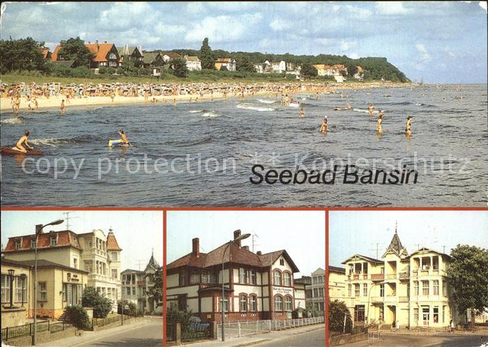 Bansin Ostseebad Strand Rat Gemeinde Karl-Marx-Strasse Erholungsheim Marchlewski