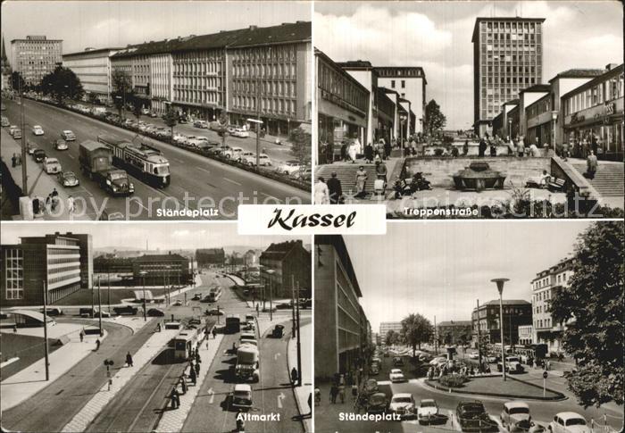 KAssEL  CITY Staendeplatz Altmarkt Treppenstrasse