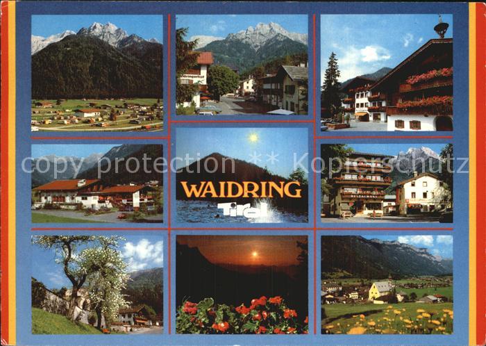 Waidring Tirol Stadtansichten