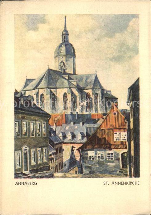 Annaberg-Buchholz Erzgebirge Gemaelde