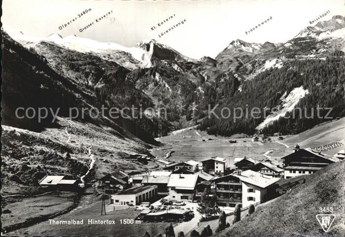 Hintertux Zillertal Gesamtansicht