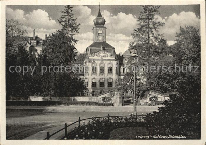 LEIPZIG Sachsen Gohliser Schloesschen