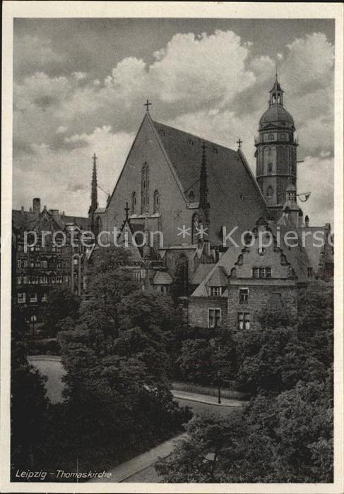 LEIPZIG Sachsen Thomaskirche