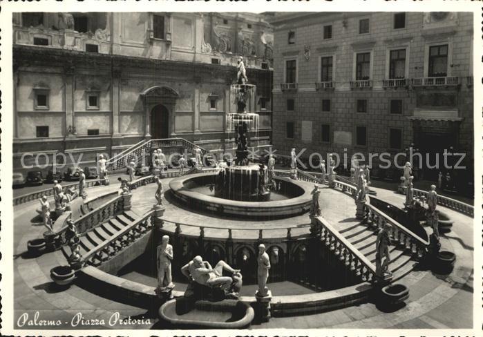 Palermo Sicilia Praeter Platz