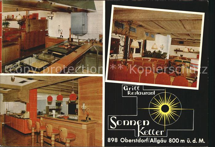 Oberstdorf Grill Restaurant Sonnen Keller