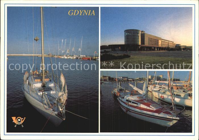 Gdynia Pommern Jachthafen und Ozeanium