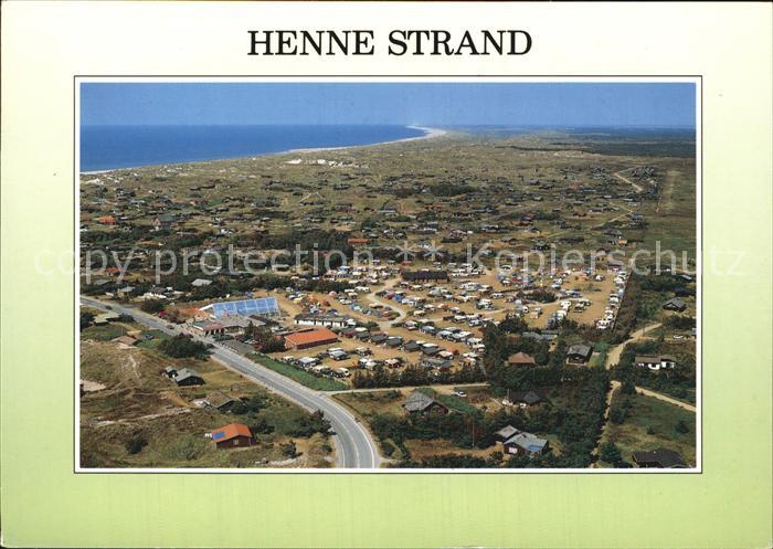 Henne Strand Fliegeraufnahme