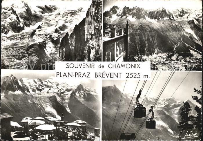 Chamonix Seilbahn Plan Praz Brévent