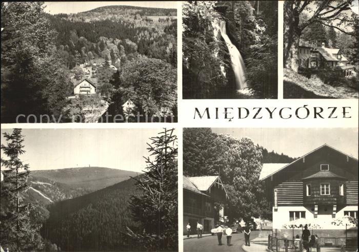 Miedzygorze Teilansicht Wasserfall