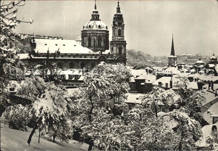 Prag Prahy Prague Sankt Nikolaus Kathedrale
