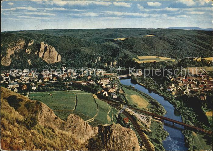 Bad Muenster Stein Ebernburg Fliegeraufnahme