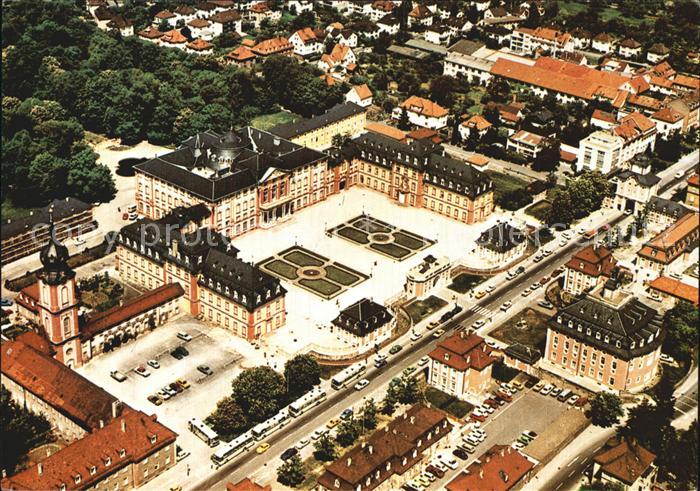 Bruchsal Fliegeraufnahme Schloss