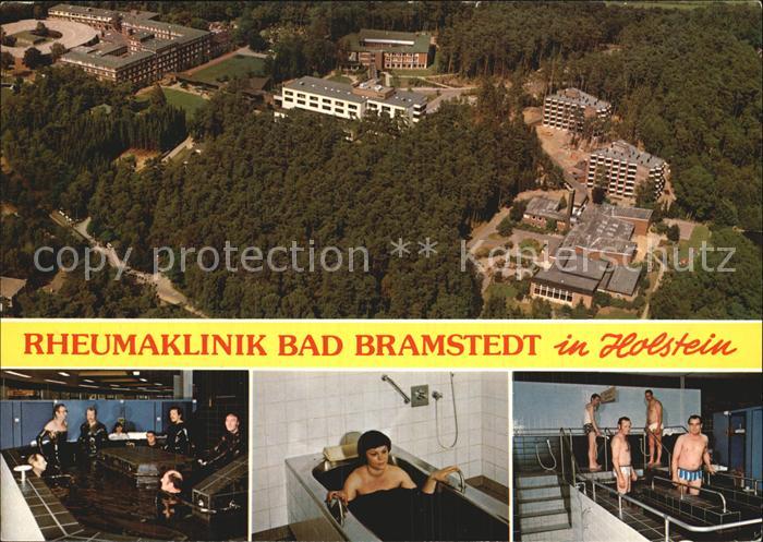 Bad Bramstedt Fliegeraufnahme Rheumaklinik Moorbad Wassertreten