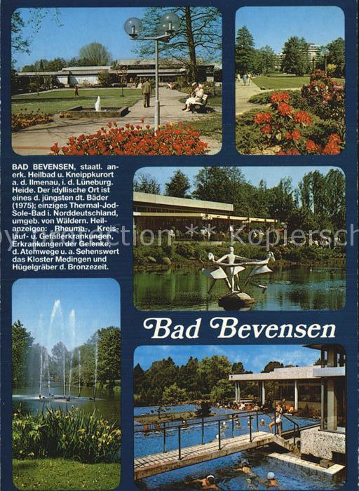 Bad Bevensen Kurpark Thermalbad Fontaenen