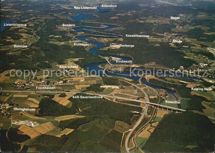 Biggesee Fliegeraufnahme