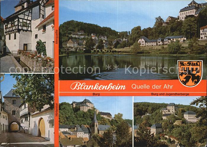 Blankenheim Ahr Weiher Jugendburg Hirtentor