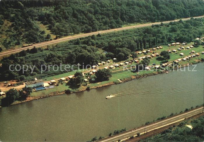 Burgen Mosel Fliegeraufnahme Campingplatz Laguna