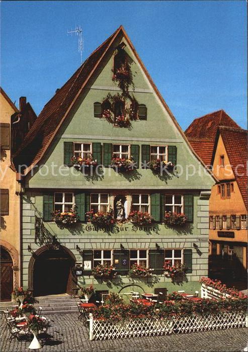 Dinkelsbuehl Gasthof Sonne