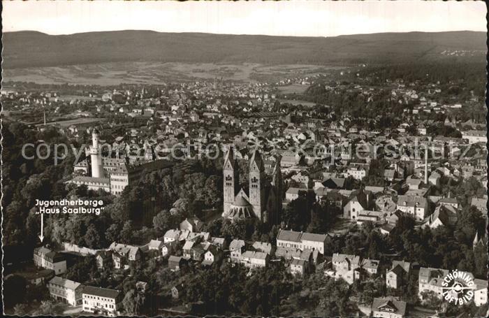 Bad Homburg Fliegeraufnahme Jugendherberge Haus Saalburg