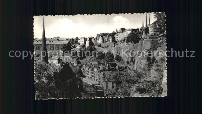 LUXEMBOURG  Luxemburg Promenade de la Corniche