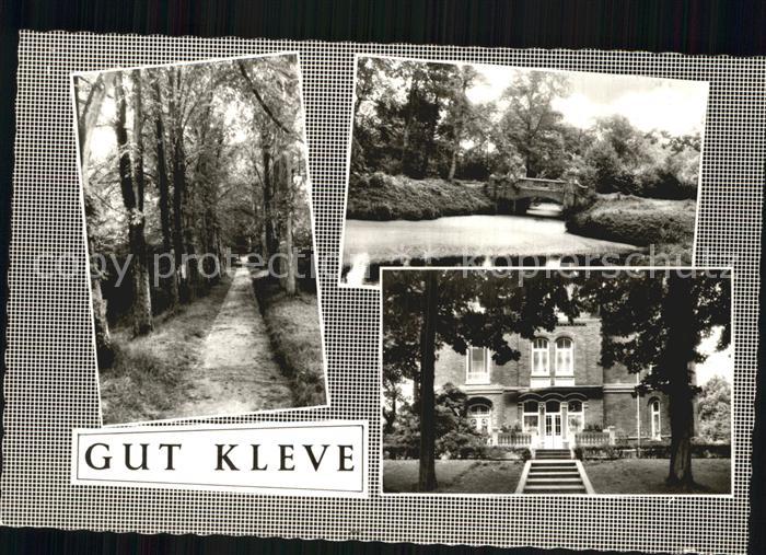 Kleve Itzehoe Gut Kleve Waldweg Bruecke