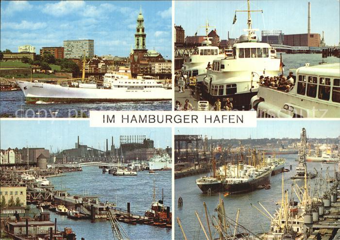HAMBURG  CITY Hamburger Hafen Teilansichten