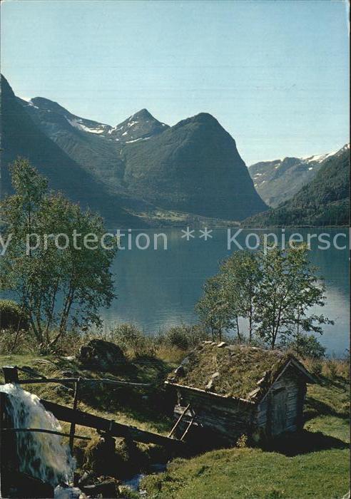 Norge Norwegen Oldevatn Olden Nordfjord
