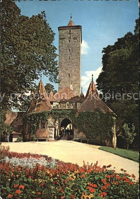 Rothenburg Tauber Burgtor