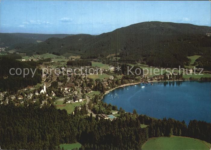 TITISEE Schwarzwald BW Fliegeraufnahme