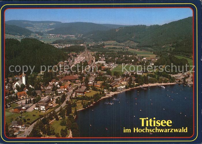 TITISEE Schwarzwald BW Fliegeraufnahme