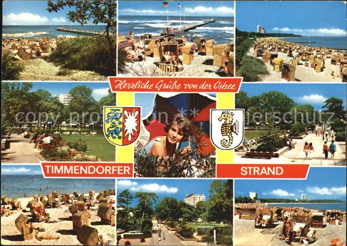 Timmendorfer Strand Seebruecke Strandpartien Promenade