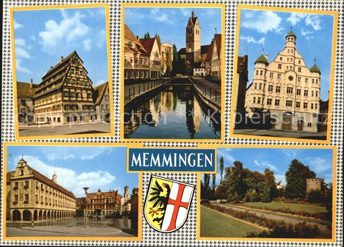 Memmingen Bayern 7 Daecher Haus Frauenkirche Rathaus Markt Steuerhaus Grimmelsch