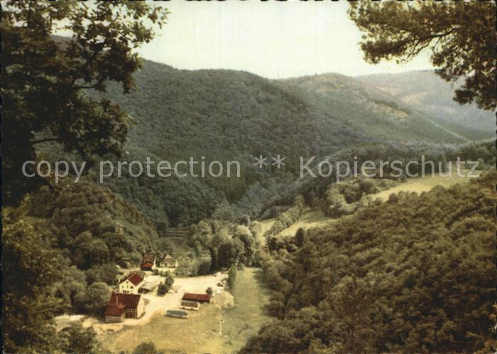 Lauxburg Wispertal Gaststaette Laukenmuehle