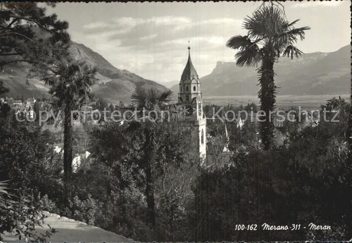 Merano Meran Kirche Panorama