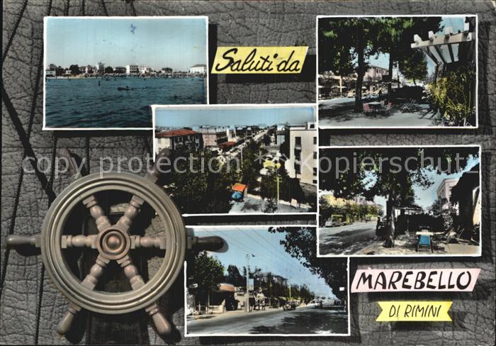 Marebello Rimini Panorama Teilansichten