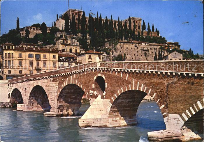 Verona Veneto Castel San Pietro Bruecke