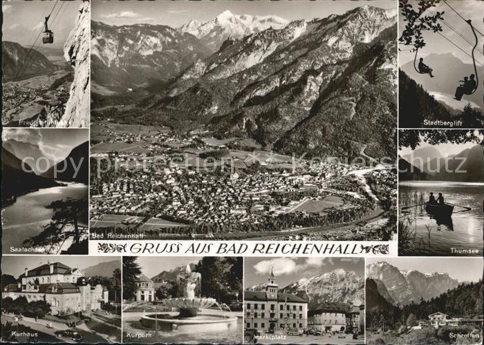 Bad Reichenhall Seilbahn Total Stadtberglift Saalachsee Thumsee Kurhaus Park Mar