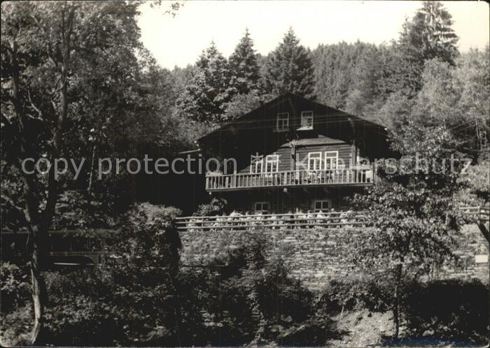 Schwarzatal HO Gaststaette Schweizerhaus