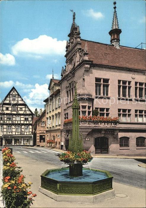 Messkirch Rathaus Brunnen