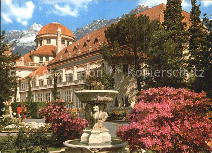 Merano Meran Kurpromenade mit Kurhaus