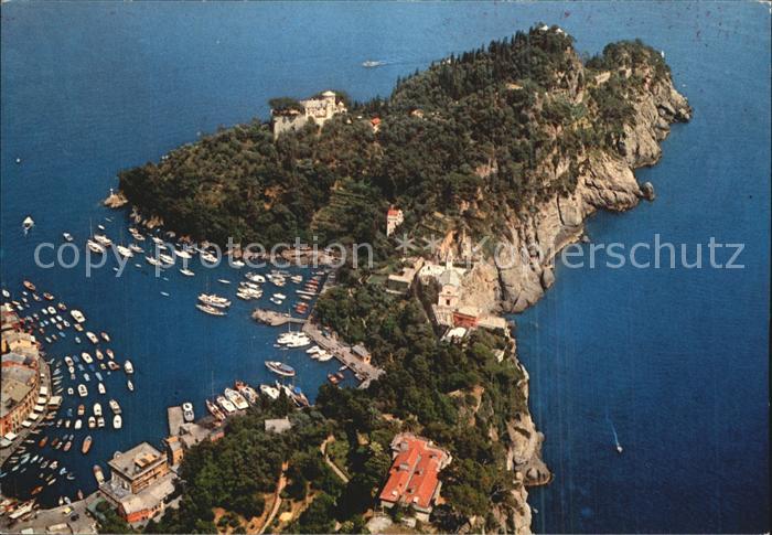 Portofino Liguria Fliegeraufnahme