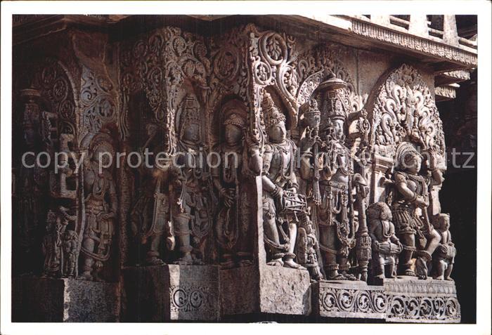 Halebid Halebeedu Wall Panel Hoysalesvar Temple